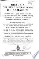 Historia del Real Monasterio de Sahagún