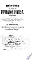 Historia del reinado del emperador Carlos V