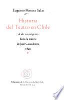 Historia del teatro en Chile