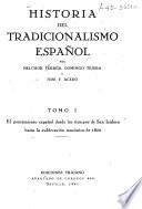 Historia del tradicionalismo español