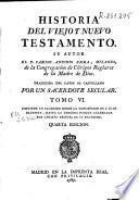 Historia del Viejo y Nuevo Testamento