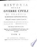 Historia delle guerre civili di Francia