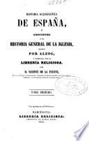 Historia eclesiástica de españa
