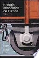 Historia económica de Europa,siglos. XV-XX