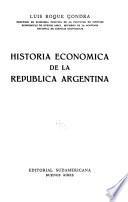 Historia económica de la República Argentina