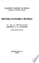Historia económica mundial