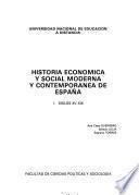 Historia económica y social moderna y contemporánea de España
