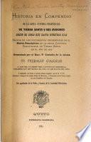 Historia en compendio de la santa custodia franciscana de Tierra Santa y sus misiones desde el siglo XIII hasta nuestros días