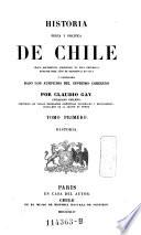 Historia Fisica y Politica de Chile (etc.)