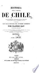 Historia fisica y politica de Chile