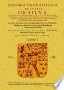 Historia genealógica de la Casa de Silva
