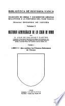 Historia genealʹogica de la casa de Haro