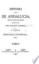 Historia general de Andalucía