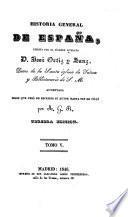 Historia general de España ... aumentada ... hasta fin de 1843 por A. G. R. Tercera edicion