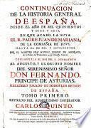 Historia general de españa, divida en tres tomos