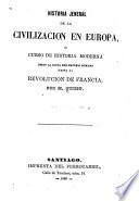 Historia general de la civilizacion en Europa