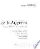 Historia ilustrada de la Argentina
