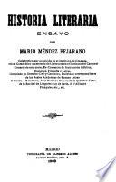 Historia literaria