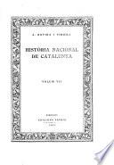 Historia nacional de Catalunya. Portic de J. Puig i Cadafalch