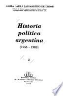 Historia política argentina, 1955-1988