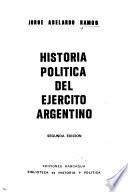 Historia política del Ejército Argentino
