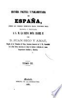 Historia política y parlamentaria de España, 3