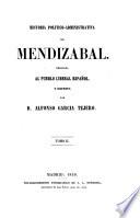 Historia político-administrativa de Mendizábal