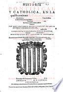 Historia pontifical y catholica. 4. impr