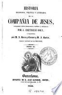 Historia religiosa, política y literaria de la Compañia de Jesus