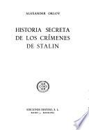 Historia secreta de los crímenes de Stalin