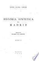 Historia sintética de Madrid