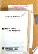 Historia social de America