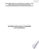 Historía social de la marimba en Guatemala