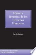 Historia Tematica de Los Derechos Humanos