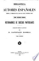 Historiadores de sucesos particulares