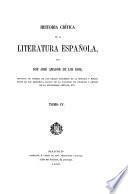 Historica crítica de la literatura española