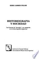 Historiografía y sociedad