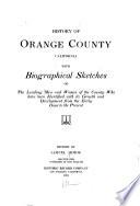 History of Orange County, California