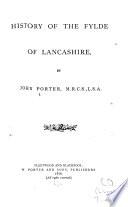 History of the Fylde of Lancashire