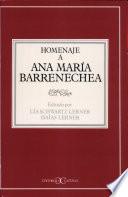 Homenaje a Ana María Barrenechea