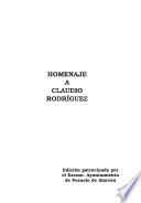 Homenaje a Claudio Rodríguez