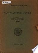 Homenaje a San Francisco Javier en el IV centenario de su viaje a la India, 1541-1941