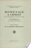 Homenje a Capmany