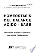 Homeostasis del balance acido-base
