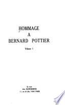 Hommage à Bernard Pottier