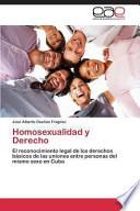 Homosexualidad Y Derecho