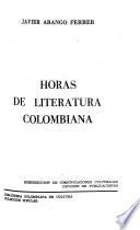 Horas de literatura colombiana