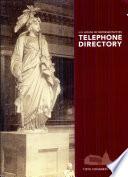 House of Representatives Telephone Directory: 2013