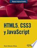 HTML5, CSS3 y Javascript