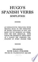 Hugo's Spanish Verbs Simplified